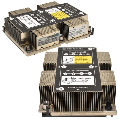 HP ProLiant DL360 Gen10 G10 CPU Heatsink Kühler 872452-001 873588-001 873589-001 - Bild 1 von 3