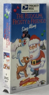 The Rudolph Frosty & Friends Sing Along Christmas Classic Series VHS Sealed - Image 1 of 4