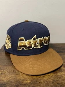 Sombrero De Colección Houston Astros New Era 59FIFTY COOPERSTOWN 45 Aniversario Talla 7 3/8 - Imagen 1 de 10
