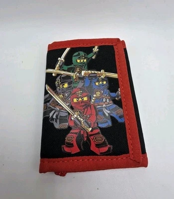 Cartera Lego Ninjago suave triple plegable para niños Foto 1 de 4