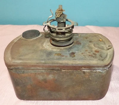 Handlan Railroad Switch Signal Lantern Fount and Burner - Image 1 of 4