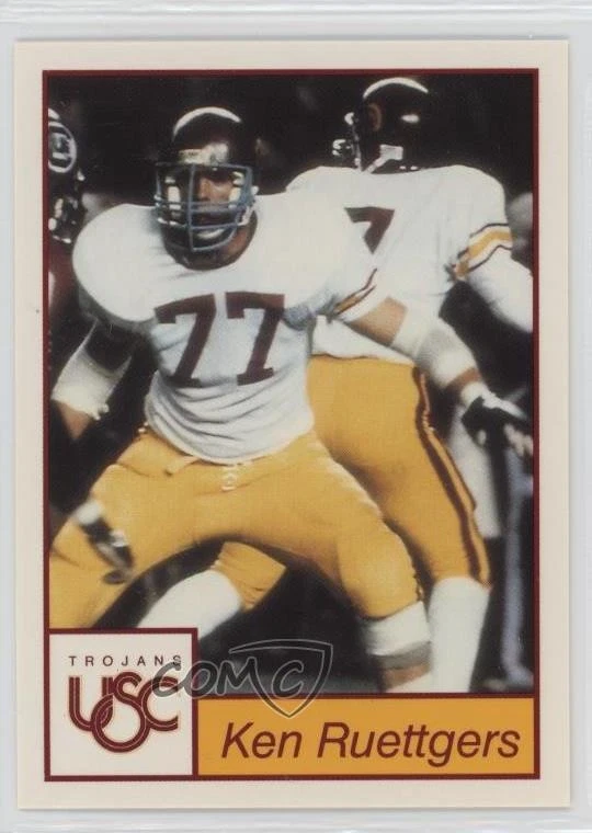 1991 Collegiate Classics USC Trojans All-Time Ken Ruettgers #31 - Image 1 of 2
