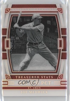 2023 Panini National Treasures Treasured Stats /99 Joe Medwick #TS-JM HOF - Image 1 of 2