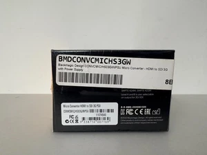 Microconvertidor Blackmagic Design HDMI a SDI 3G PSU (P/N:CONVCMIC/HS03G/WPSU) - Imagen 1 de 2