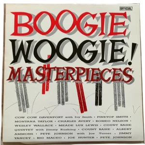 Boogie Woogie Masterpieces LP Official Records 1989 Jazz Blues Vintage - Picture 1 of 10
