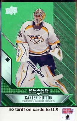 2014-15 Black Diamond Emerald #22 Carter Hutton 02/10 - Image 1 of 2