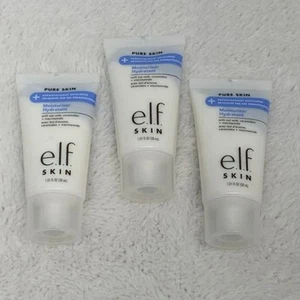 ELF Pure Skin Moisturizer 3 pack 3.03oz Total Oat Milk Ceramides Niacinamide New - Picture 1 of 4