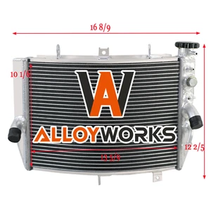 Aluminum Radiator For 2004-2005 Suzuki GSXR600 GSXR750 GSXR 600 750 - Bild 1 von 10