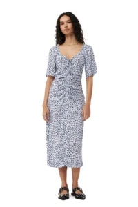 Ganni heather blue dress 36 - Picture 1 of 4