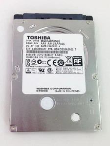 SSHD 8GB 500GB 5400RPM SATA Toshiba MQ01ABF050H Solid State Hybrid Drive - Picture 1 of 4