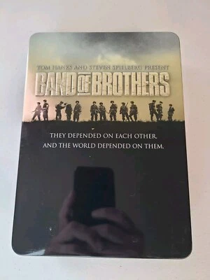Band of Brothers Complete Series 6 Disc DVD set HBO Metal Case Preowned Foto 1 de 4