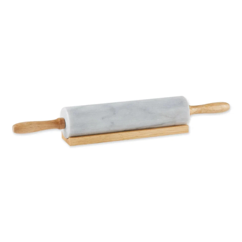 RSVP Marble Rolling Pin with Stand - Image 1 of 4