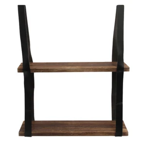 Wandregal "New York Loft" Holz Regal Hängeregal Industrial Stil Design P-231 - Bild 1 von 1