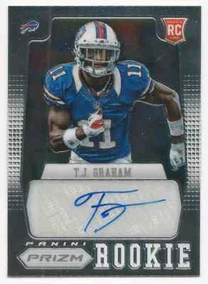 2012 Panini Prizm Autographs T.J. Graham Auto 144/250 #234 - Image 1 of 2