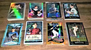 HUGE 1998-2012 Baseball INSERT LOT 102: Refractors, XFRACTORS + Manny RAMIREZ + - Picture 1 of 11