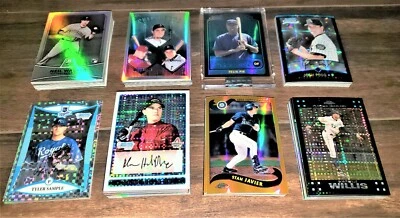 ENORME LOTE 102 INSERTOS DE BÉISBOL 1998-2012: Refractores, XFRACTORES + Manny RAMÍREZ + Foto 1 de 4