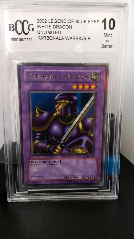 Karbonala Warrior LOB-067 The Legend of Blue Eyes White Dragon-Unlimited Edition Unlimited