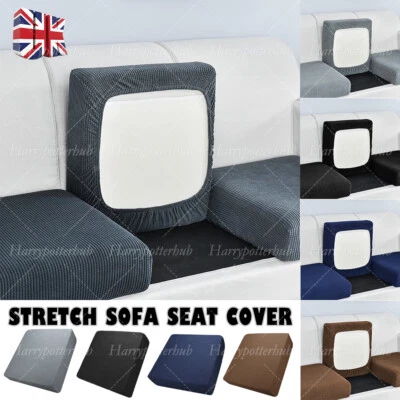 Sofa Seat Cover Covers Seater Couch Slipcover Cushion Elastic Settee Protector - Image 1 of 4