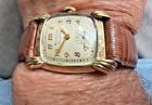 Vintage Bulova EXCELLENCY 10K GF A9 Mechaniczny fantazyjny zegarek na rękę DZIAŁA RZADKI