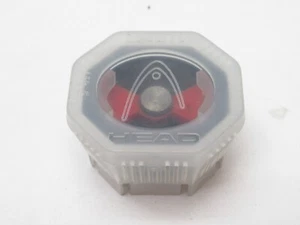 *NOS* HEAD SHOCKSTOP (OLD LOGO) TENNIS RACQUET BUTTCAP. SIZE #5 (4 5/8)+STAPLES - Picture 1 of 5