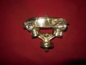 Vintage Roadster and pistons trophy topper all metal Nice Condition AMBR - Picture 1 of 5