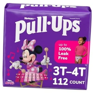  Girls' Potty Training Pants, Size Training Underwear (32-40 lbs) 3T-4T 112 - Picture 1 of 7