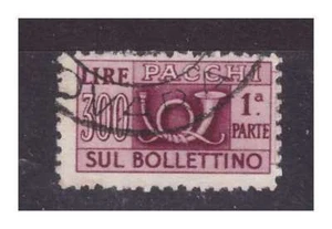 Postal Packages 300 Lire Wheel - Half Used Left - Picture 1 of 1