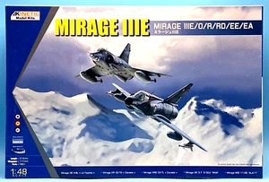Kinetic Model 1/48 K48050 Dassault Mirage IIIE Mirage IIIE/O/R/RD/EE/EA Complete - Picture 1 of 2