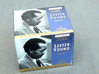 LESTER YOUNG - 10 CD-Box - Past Perfect, Digital Mastering, inkl. Booklet - Bild 1 von 3