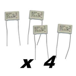 0.1 µF 275V  MKP X2  100 nF KNB1560 ISKRA  ( x 4 pieces ) Condensateur - Imagen 1 de 1