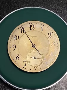 Orologio da tasca Longines 18.79 ABC 15j quadrante aperto - quadrante Longines immacolato - Foto 1 di 2