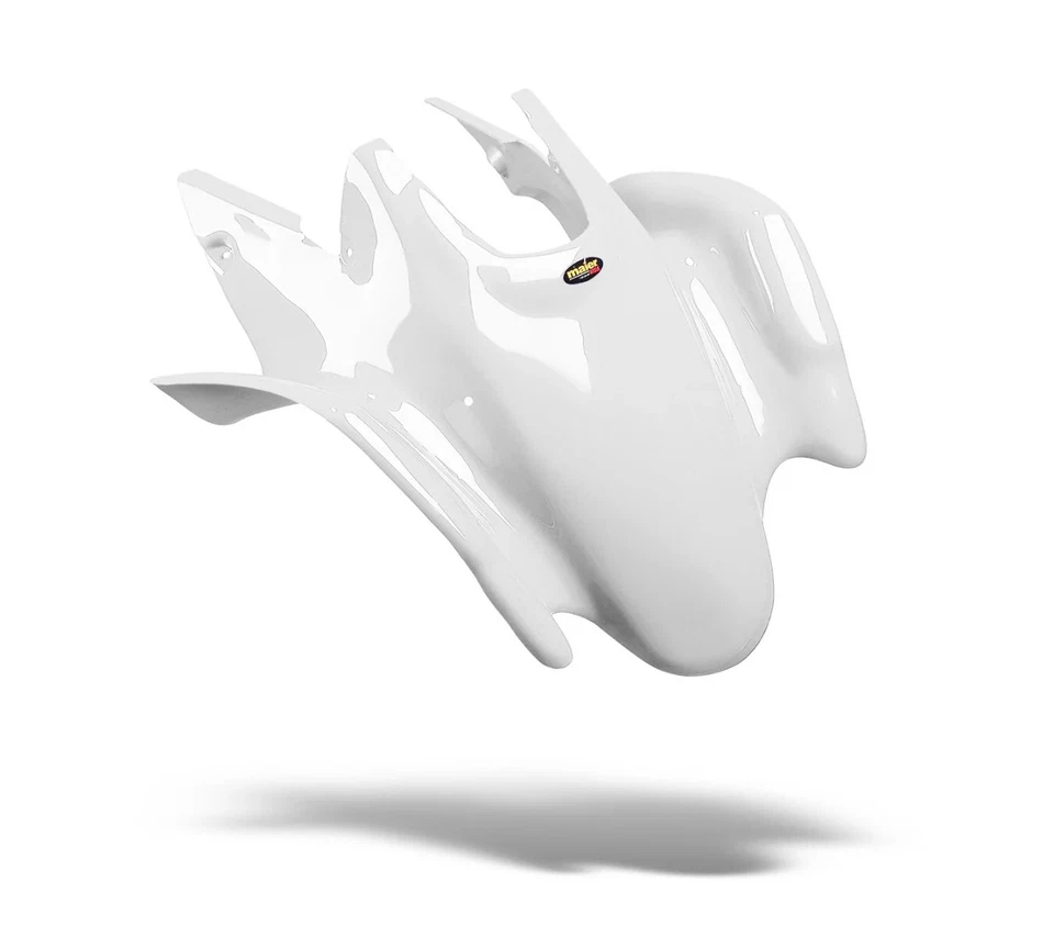 NEW YAMAHA YFS 200 BLASTER 88-06 WHITE PLASTIC RACE FRONT FENDER - Image 1 of 1