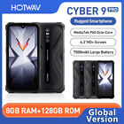 6.26" Hotwav Cyber 9 Pro IP68 Rugged Phone Helio P60 NFC 8GB+128GB 7500mAh 48MP