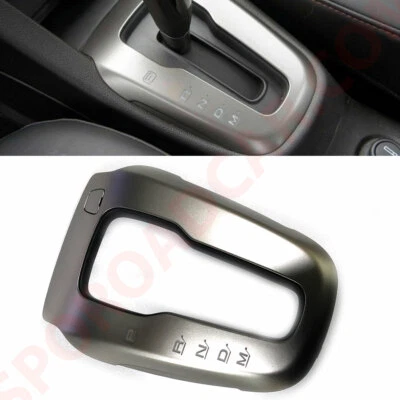 A/T Gear Shift Lever border Cover Silver Parts For GM Chevrolet Sonic 2012-2017 - Imagem 1 de 3