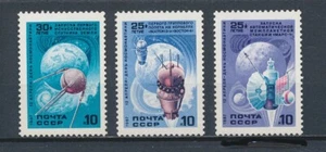 Russia 5545-7 MNH, Cosmonaut's Day, 1987 - Picture 1 of 1