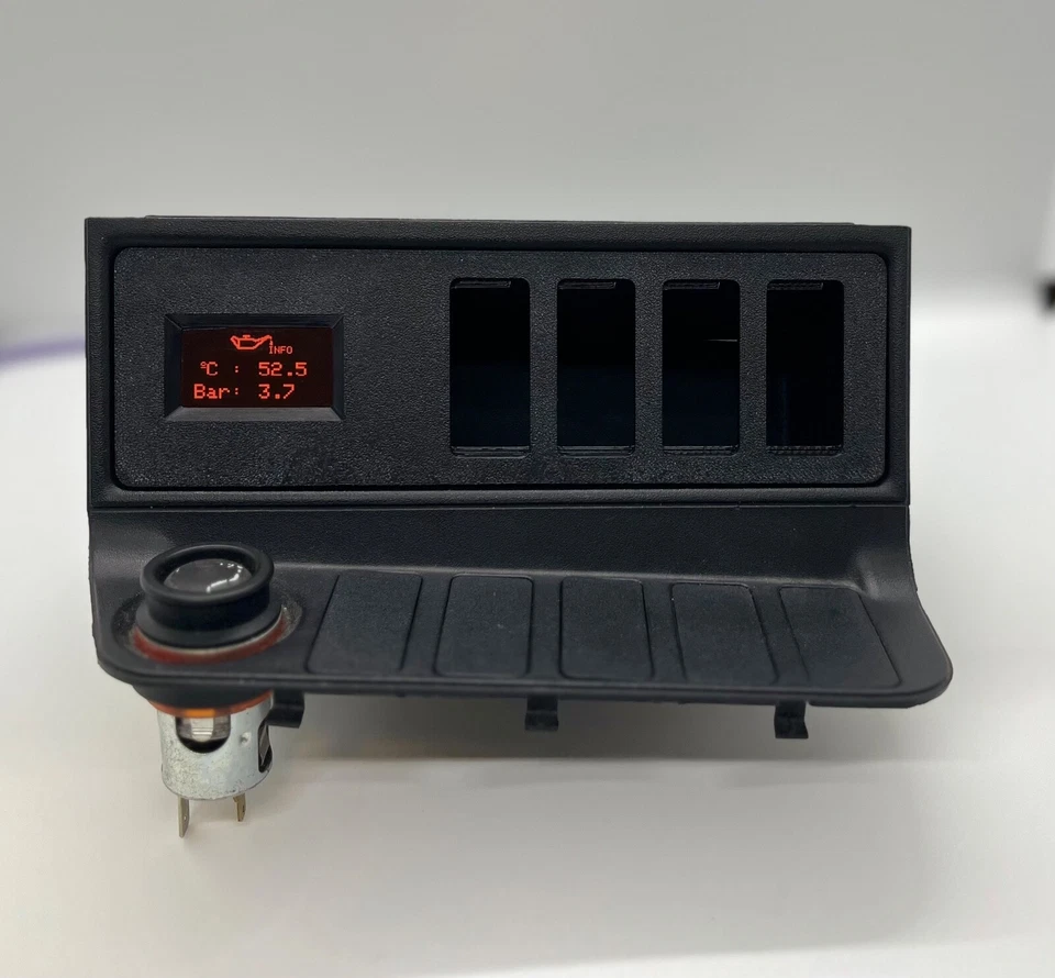 Bmw e36 4xSlot öltemperatur öldruck Digital LED Anzeige coupe limo cabrio m3 328 - Bild 1 von 4