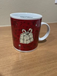 Starbucks Christmas Barrista Kaffeebecher Tasse Sneaky Shaking of Presents Vintage - Bild 1 von 6