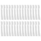 30pcs Clear Silicone Shoe Straps for Loose High Heels