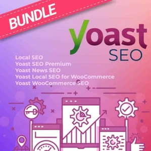 YOAST SEO Premium WordPress Plugin Bundle for WooCommerce + Video + News + Local - Picture 1 of 9