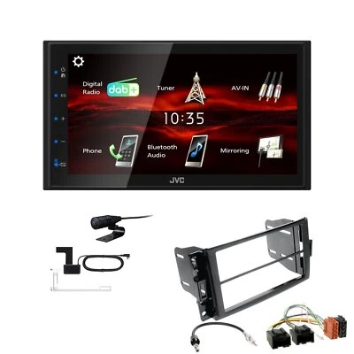 JVC KW-M180DBT 2DIN DAB+ Autoradio für Chevrolet Uplander 2005-2008 - Bild 1 von 4