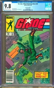 G. I. Joe, A Real American Hero #20 (1984) CGC 9.8 OW/W Byrne "QUIOSCO" - Imagen 1 de 2