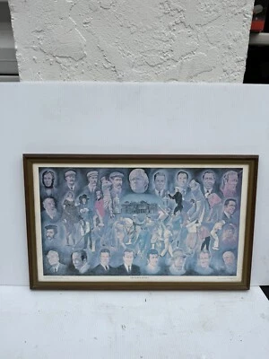 Póster histórico vintage del mundo del golf Nicklaus Palmer Hogan Snead St Andrews Foto 1 de 4