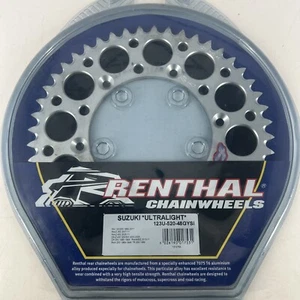 Renthal ULTRALIGHT SUZUKI 123U-520-48GYSI In SILVER #5 - Picture 1 of 6