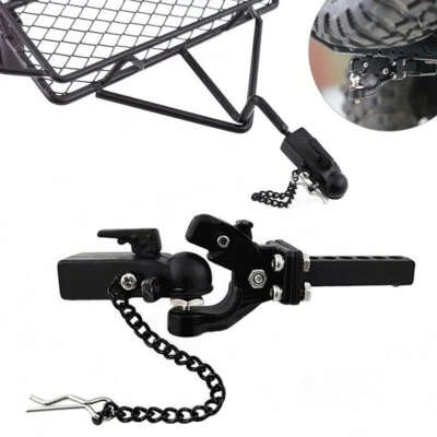 Metall Anhängerkupplung Halterung für Traxxas 1/10 RC Crawler für TRX4 Axial - Bild 1 von 4