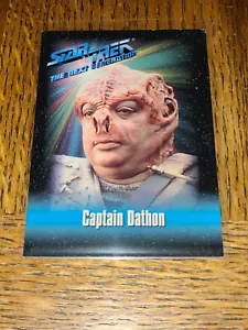 STAR TREK CAPTAIN DATHON 1993 PLAYMATE TRADING CARD - Picture 1 of 1