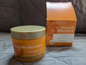 Avalon Organics Vitamin C Gel Cream Moisturizer, 1.7 OZ. New In Box! Great Deal! - Picture 1 of 2