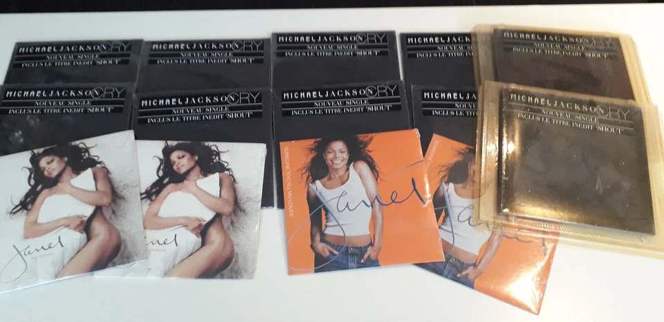 14 CD Lot Sammlung, Michael Jackson, Cry, Janet All For You, NEU - Bild 1 von 1