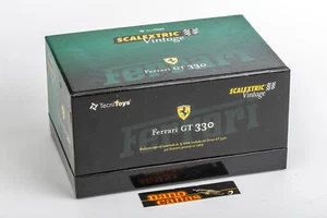 Scalextric Vintage Box. Ferrari GT 330-Ref.-6028. Slot Car 1:32.Year 1999,Red - Imagen 1 de 8