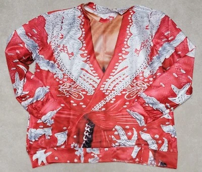 💎Ric Flair Bata Roja Para Hombre L WWE WWF Lucha Libre Naturaleza Niño Sudadera Suave Camisa Foto 1 de 2