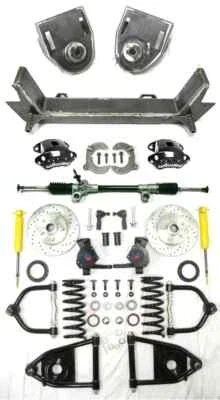 1948 1952 Ford Truck Mustang II Manual Front End Suspension Kit Drop Wilwood - Imagem 1 de 4
